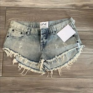 One Teaspoon Bonita’s Denim Shorts